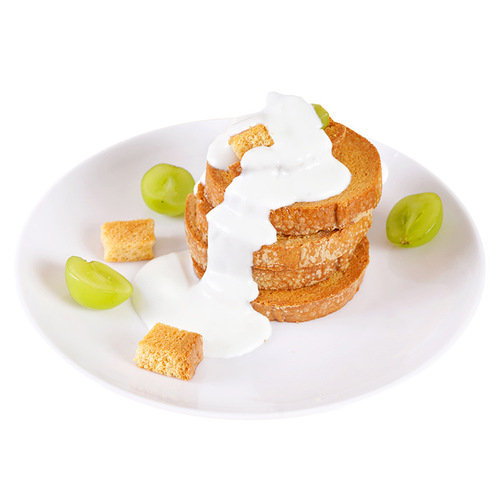 Source Factory Large Butter Toast Crispy Coconut Milk Fragrant Bread Snacks Breakfast Pancakes Leisure Internet Celebrity Snack Wholesale