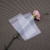 Shenzhen goods in stock Digital Electronics product parts translucent CPE autohesion Packaging bag White Scrub Soft Bag