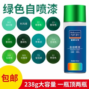 Handheld spray paint for cars, touch-up paint, anti-rust hand-operated spray paint, graffiti paint, wall paint, red and white automatic spray paint