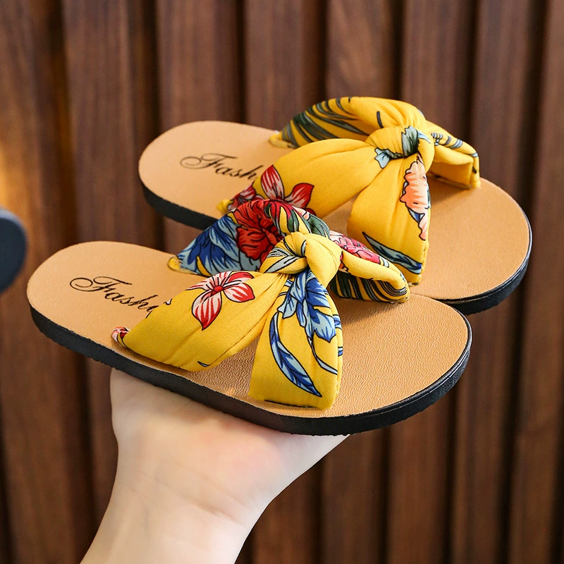 Children's sandals, sponge comfortable soft slippers, boho style