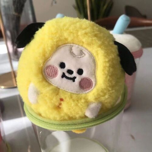 BT Pendant Milk Tea Cup Bulletproof Boyz Bang Pendant Jin Thae-hyun Merchandise