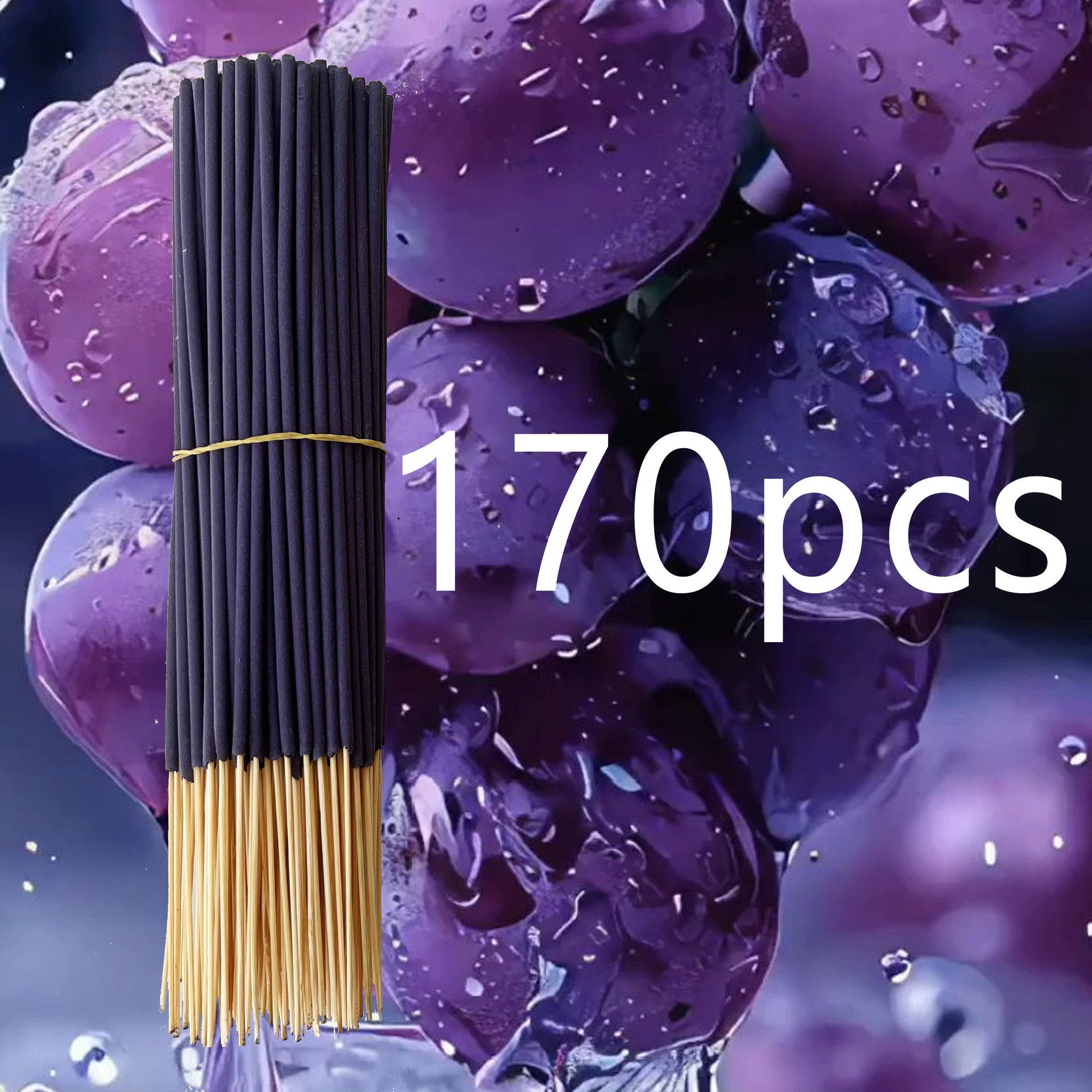 24/73/170 aromatherapy sticks, cross-border household bamboo stick incense, various flavors, optional quantity, can be customized with temu labeling