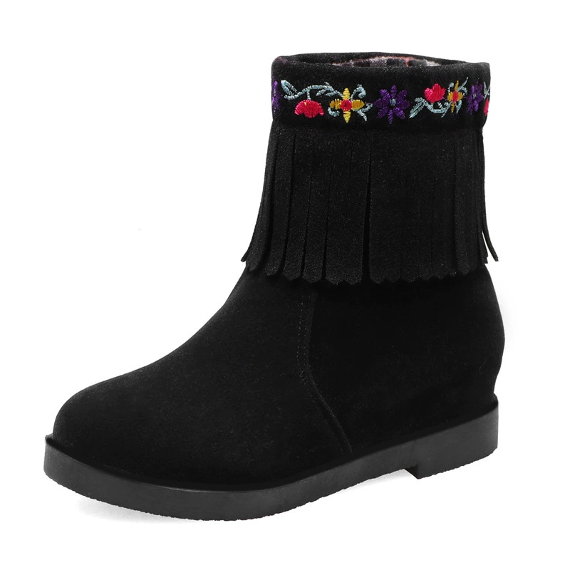 Demi-season low boots for leisure