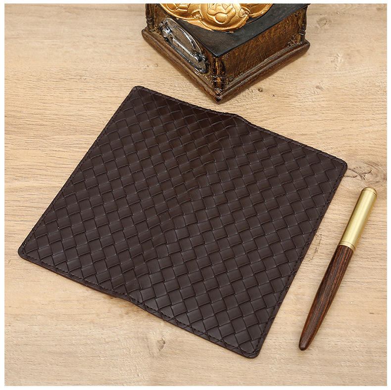 Men's Solid Color Pu Leather Open Long Wallets display picture 18