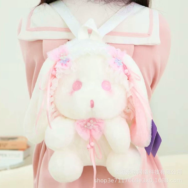 Fuchsia bag, Lolita style