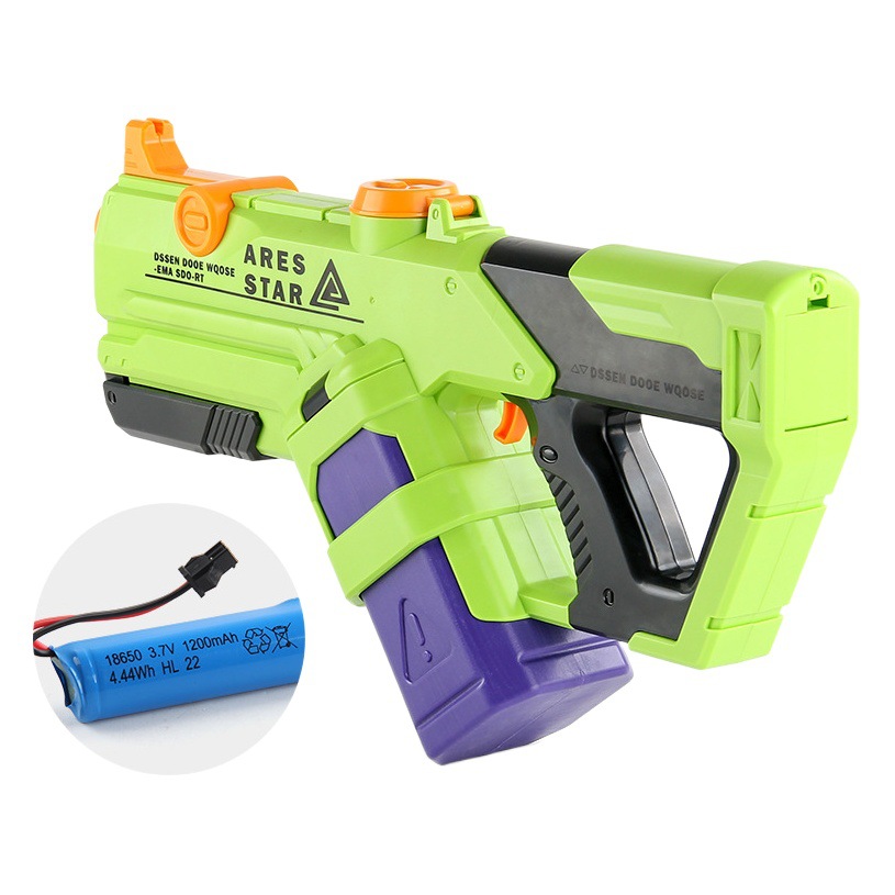 Pistola de agua de espacio transfronterizo eléctrico continuo pelo verano pistola de agua de extracción de alta presión verano interior y exterior juguetes de agua