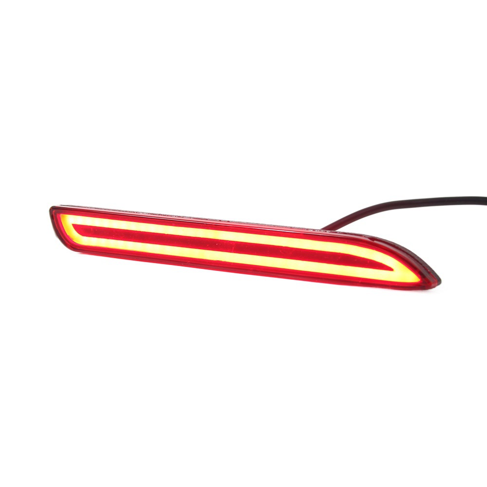 Aplicable a 13-15 Toyota Senna parachoques trasero luz antiniebla trasera luz 15-16 ELFA parachoques trasero luz de advertencia