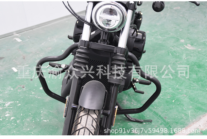 Suitable for Xiangshuai JOY250 bumper anti-collision anti-fall bumper Xiangshuai 650 motorcycle front bumper competitive bumper