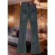 Vintage Micro La Jeans Women's 2025 Spring and Autumn New plus size High Waist Slim Slim Fit Elastic Age-reducing Trousers