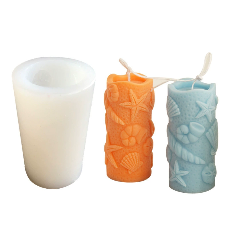 Three dimensional silicone aromatherapy, candle, silicone mold, DIY