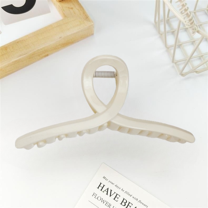 Amazon venta caliente correa de cabello gran clip de agarre colorido y transparente clip de cabello de tiburón al por mayor image 21