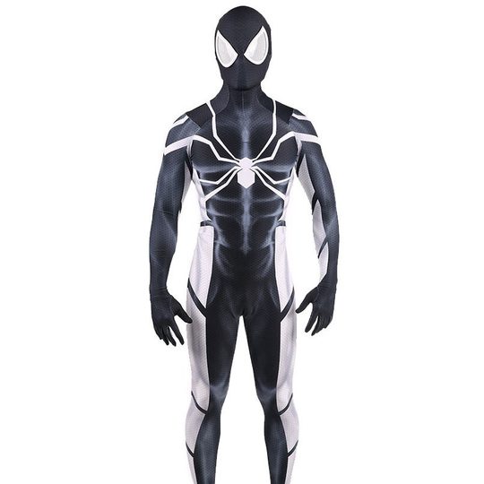 Miles Red Black Spider-Man All-inclusive Tight Halloween Parallel Universe Cosplay All-inclusive Tight