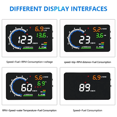 Multi-Function Instrument Obd Head-Up – Vehicle HUD