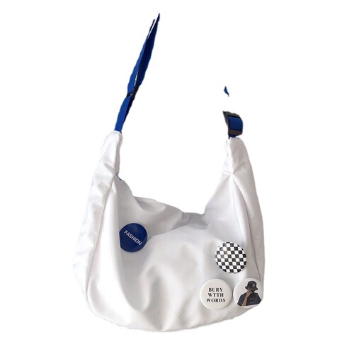  New Japanese Trend Brand Single Shoulder Bag Fashion Korean Version Instagram Women's Bag Klein Blue Versatile Casual Crossbody Bag