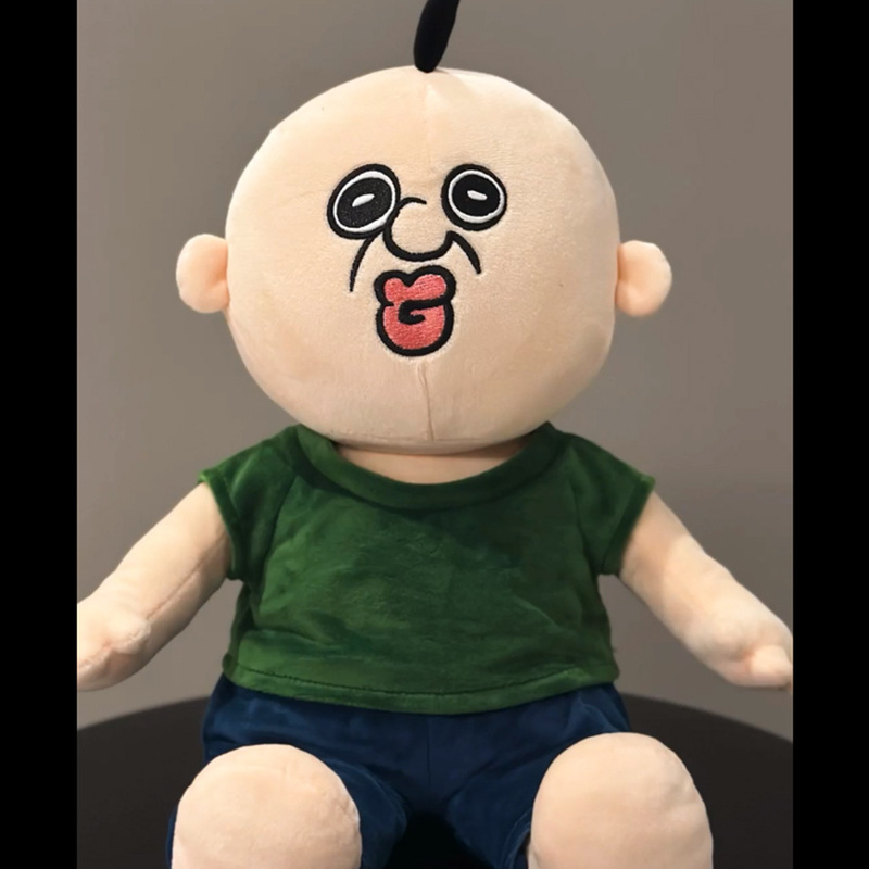 国境を越えた漫画のぬいぐるみ、かわいいバンバンとユジの周辺人形、表情枕、小さなペンダント、帽子、鉛筆バッグ|undefined