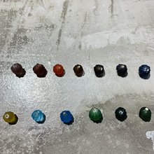 进口尼泊尔老琉璃散珠 南瓜珠 佛珠手链文玩配饰 DIY古法古风材料