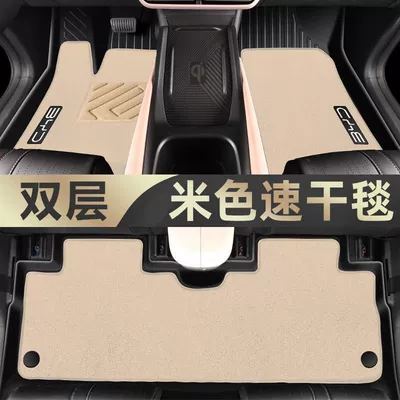 seagull mats TPE car mats: Ayaqaltılar (Kovriklər) - 23-24-seagullspecial-anti-slip-pattern-tpe-double-layer-beige-tpe-foot-pad-quick-drying-blanket