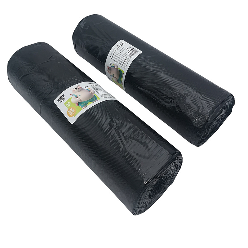 L2437 90 - 110 bolsas de basura ultra grandes asequibles de un solo punto de ruptura de bolsas de plástico gruesas de cocina