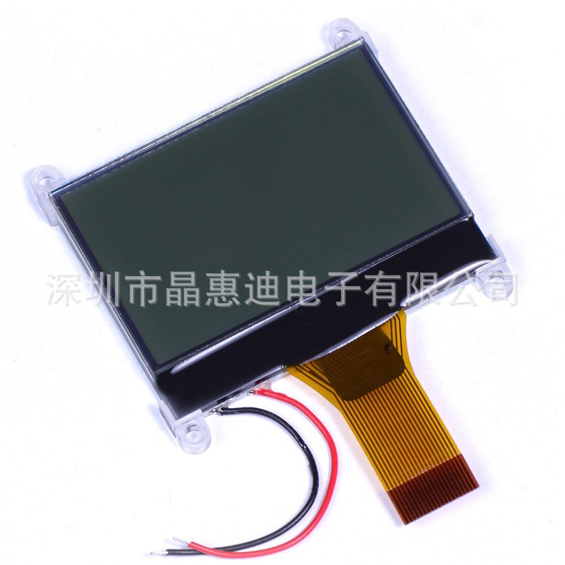 Һ����ʾģ��/128X64/1.8Ӣ��/SPI/JHD12864-G146BSW-G/����