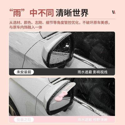 Rain and Sun Shield, Rain shield