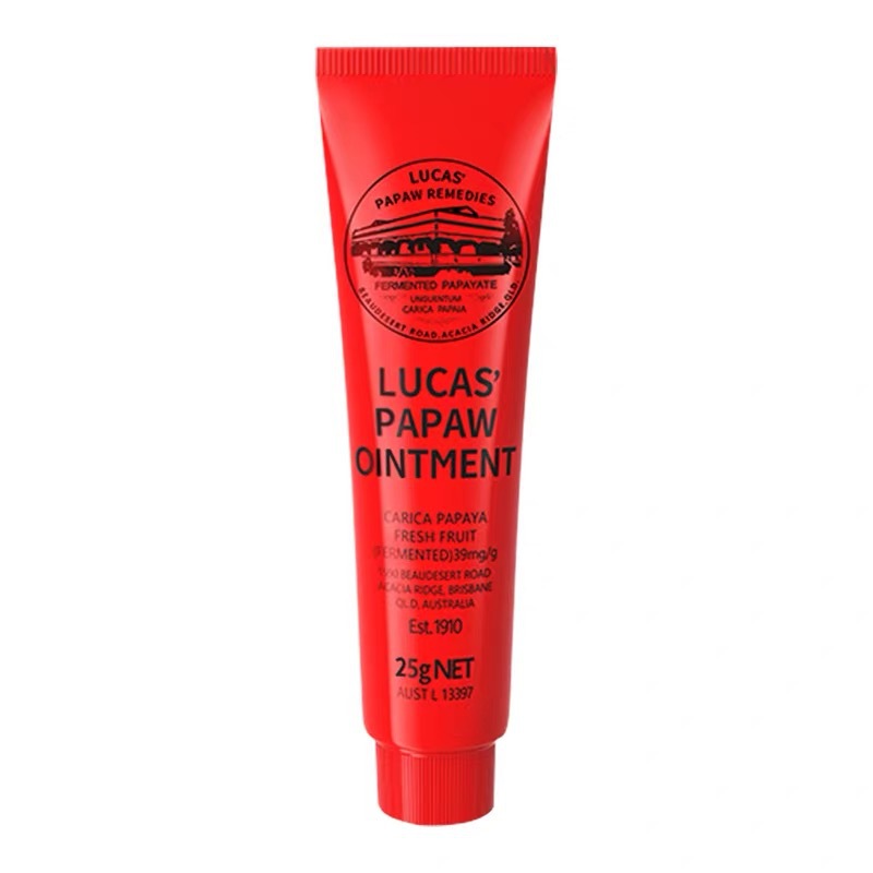 Crema de papaya australiana Lucas Papaw Crema de papaya Crema universal Crema de papaya Bálsamo labial Picadura de mosquito 25g