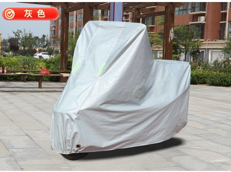Motorcycle Cover, Bicycle Cover, Electric Vehicle Cover, Universal Car Cover for All Seasons, Full Vehicle Cover, Rainproof, Sunproof, Thickened, Wholesale