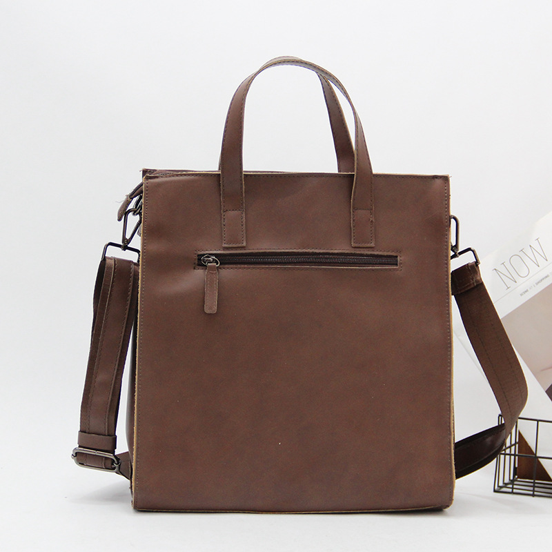 Purse, trend small bag, one-shoulder bag, capacious shoulder bag, genuine leather 3
