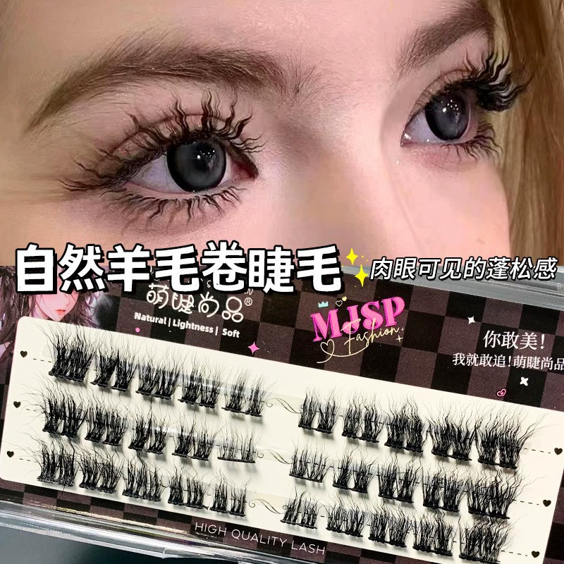False Eyelashes, Capacious Dense Comic Style, Multi-Style Kit, 9–13 mm Variants