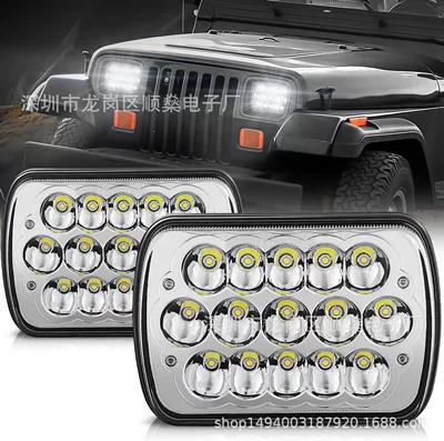 İşçi projektorları headlight 7-inch 90W spotlight far - 7-inches-15-lights-45w