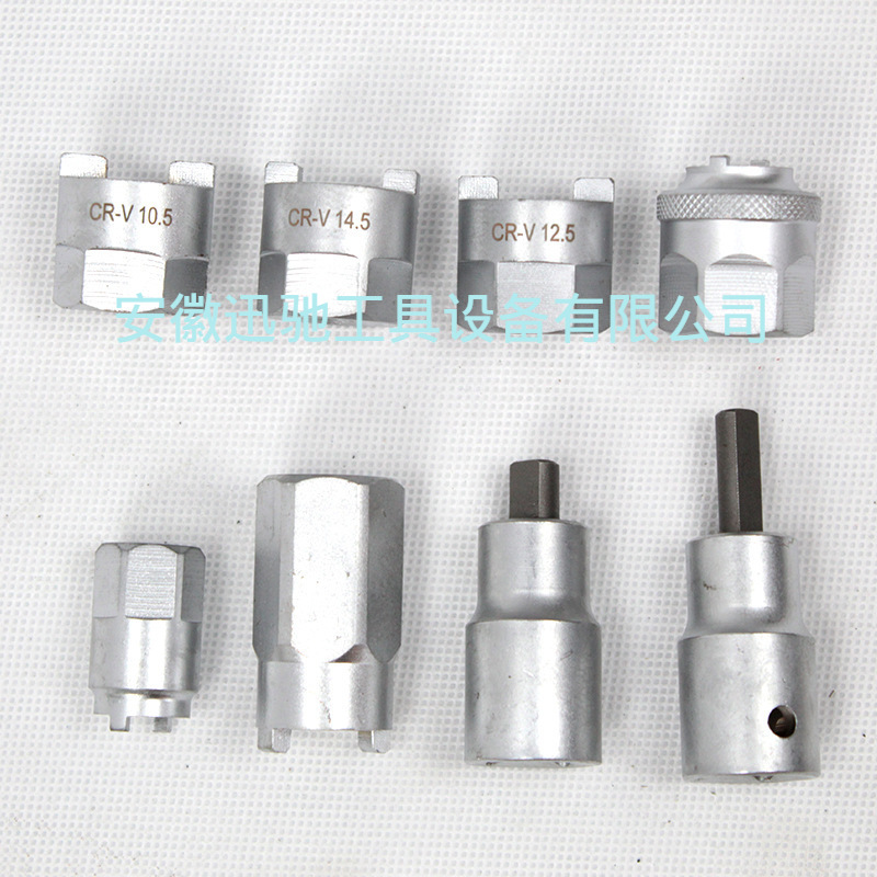 Tools set for repair, 8 pieces, shock absorber