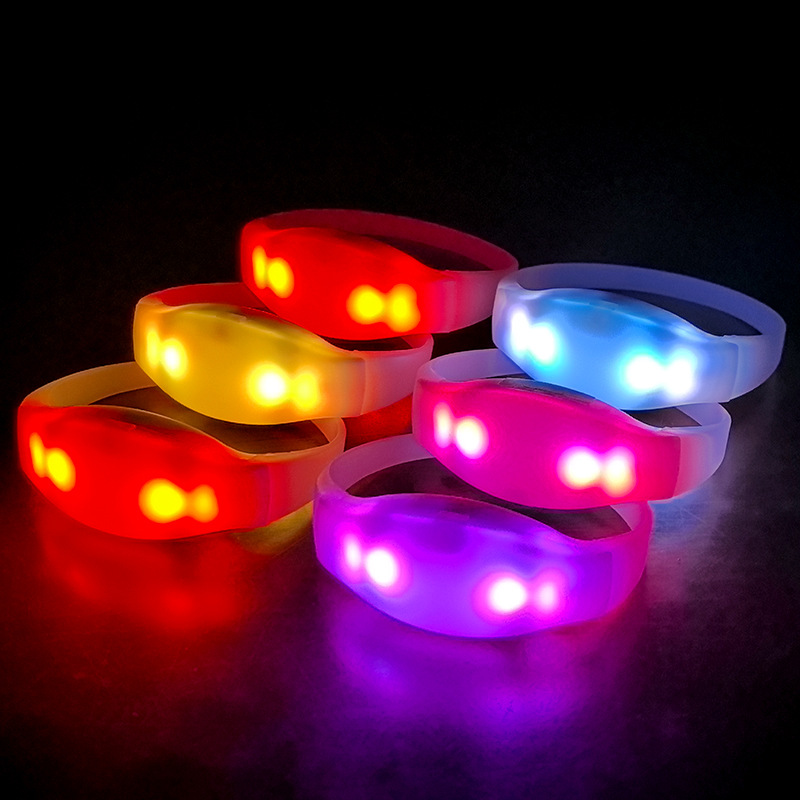 15 colores de control remoto de silicona luminosa