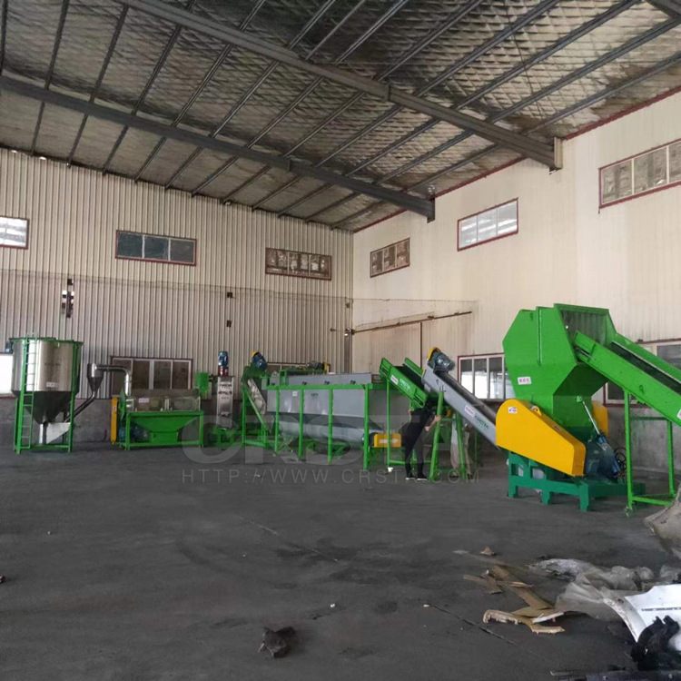 包装袋废旧PP编织袋回收清洗线设备，PP吨袋回收再利用机械