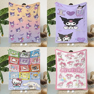 Утеплённый фланелевый плед Sanrio для детей
