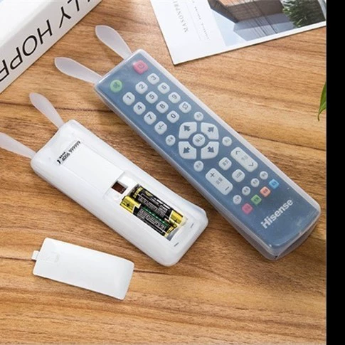 Silicone Rabbit Ear Remote Cover, Waterproof TV Remote Protector, Long/Short, Night-Light