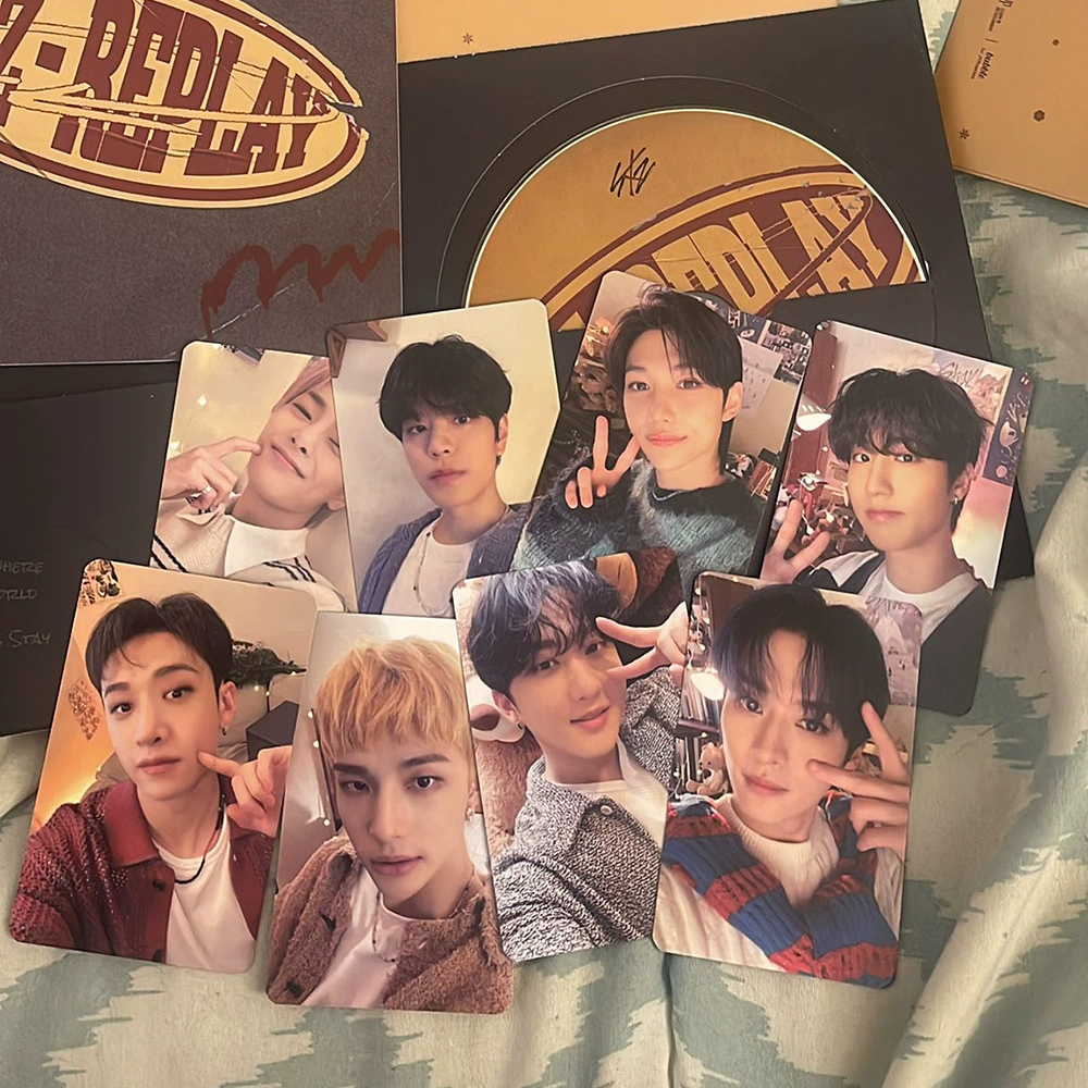 Stray Kids SKZ STAY FANCLUB 3-я карточка случайная карта генерирования открытка