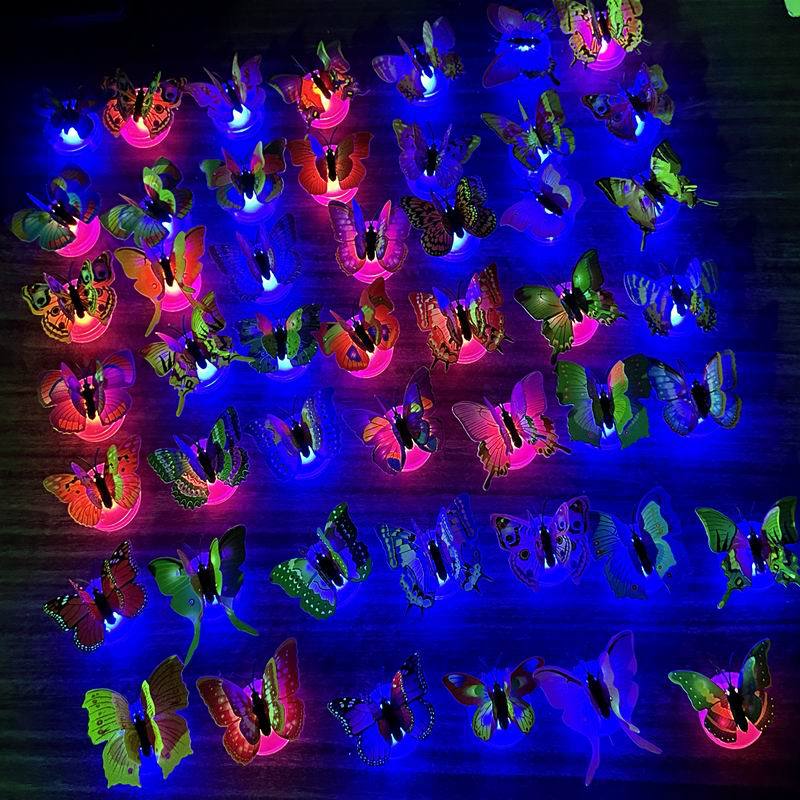 0双翅膀发光蝴蝶0-0