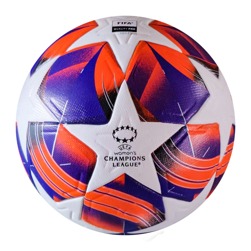 UEFA Champions League Football Hot Adhesion Football Premier League Parada sin fisuras PU4 No. 5 fábrica comercio exterior al por mayor
