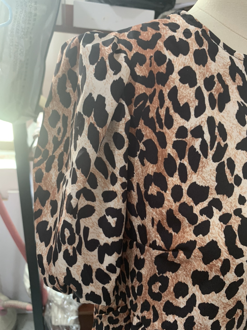 245g Weight Short Sleeve Sleeve Length Single Breasted Placket Type Regular Sleeve Sleeve Type Polyester Fabric Type Short Top Length Blouse Tops Type Daily Occasion Round Neck Neckline Loose Fit Type Leopard Pattern Summer Season Women's Gender Streetwear Style Wholesale Women's Streetwear Leopard Short Sleeve Blouses 12