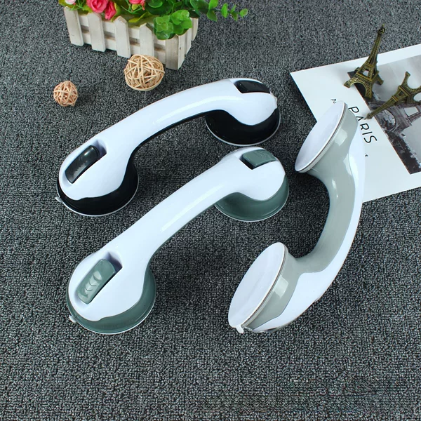Nail-free suction cup armrest suction wall glass door handle bathroom sliding door handle elderly armrest bathroom armrest