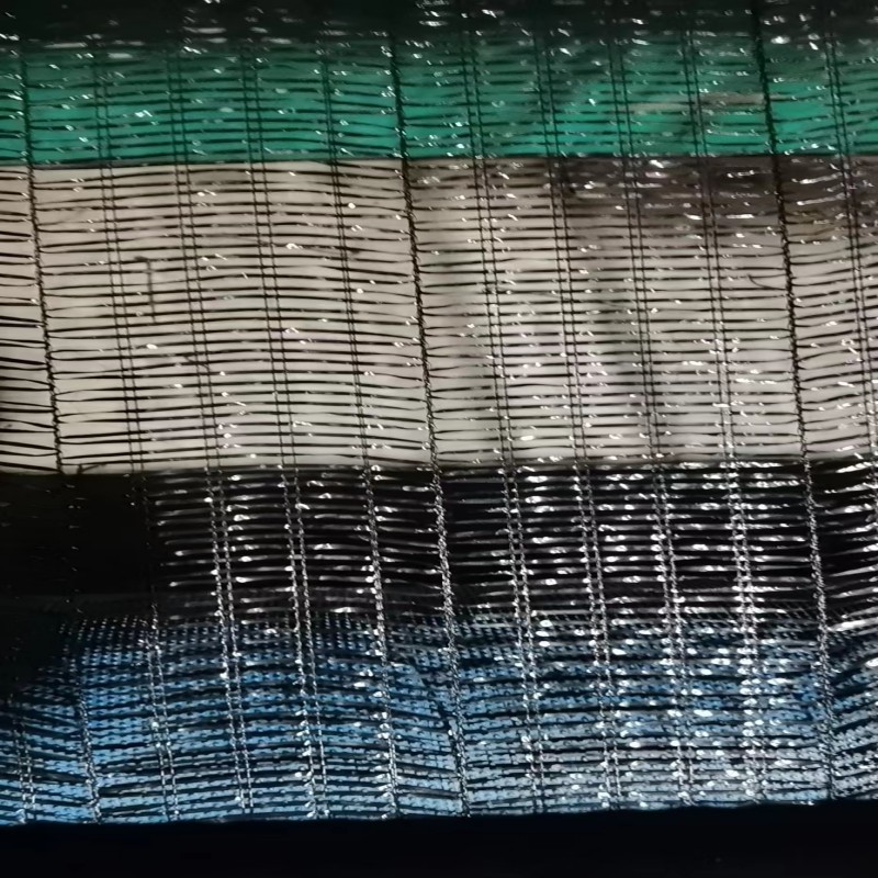 75%遮阳网 纯原料大姜网 黑色遮阳防晒网绿缘网业