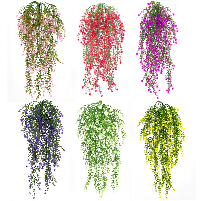 Cross-Border Artificial Flowers, Eucalyptus, Camellia Vines, Money Leaves, Roses, Fake Flowers, Wall Hanging Decorations, Home Artificial Greenery