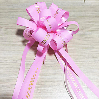 Amor eterno gran Garland coche de la boda decoración de la habitación de la boda cinta moldura de un tirón en caja roja festiva