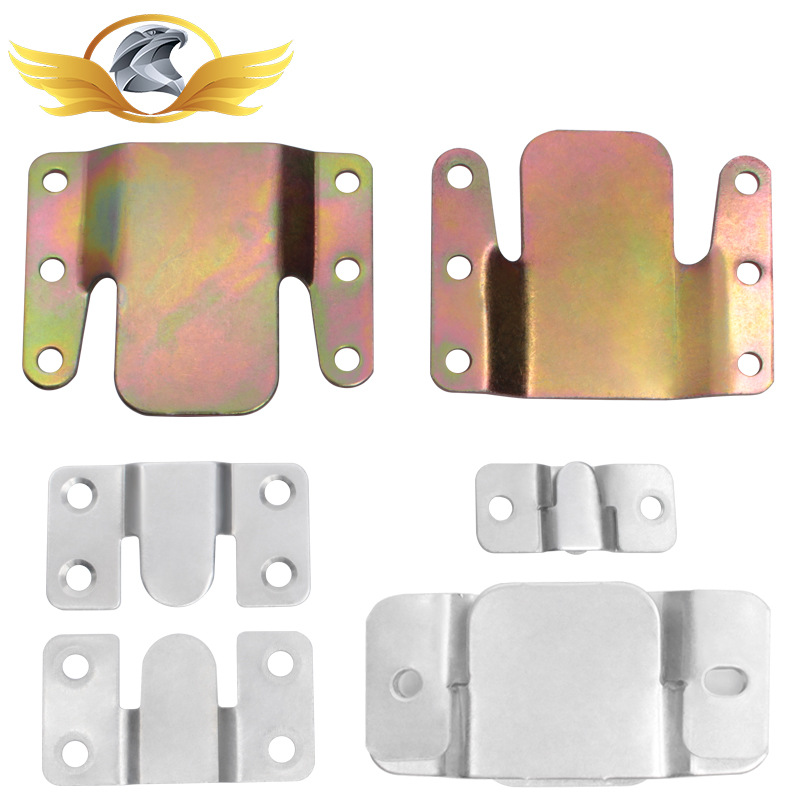 Stainless steel mountain buckle sofa connector hook insert hanging piece fixing piece mother hidden buckle picture frame hardware accessories