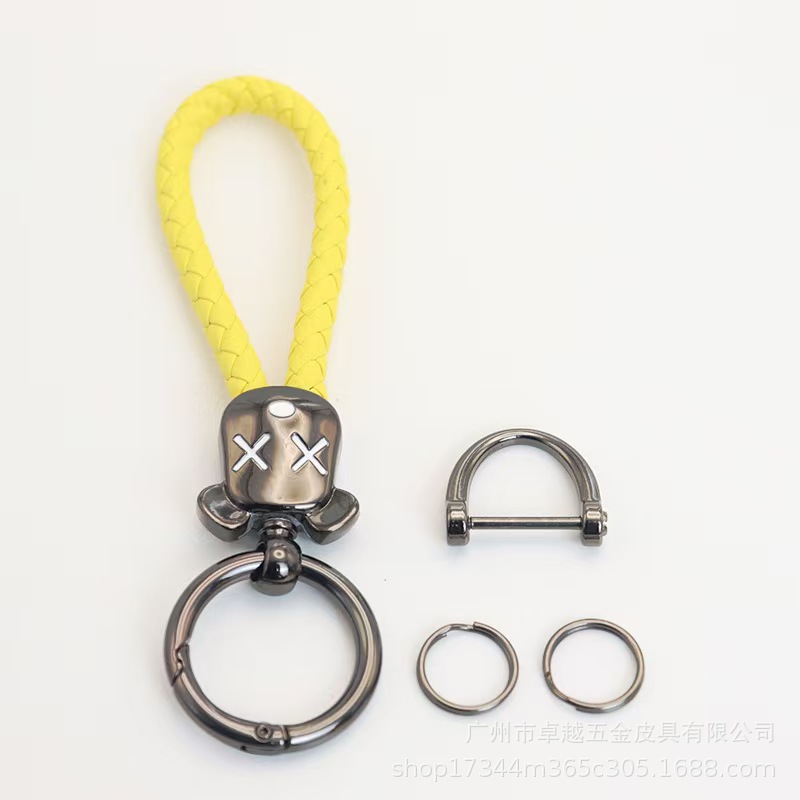 Yellow bright gun hardware