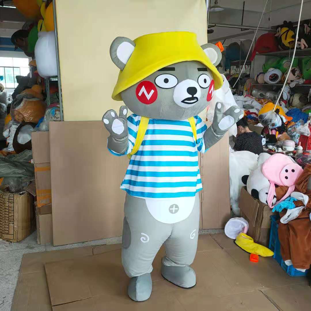 Cotton happy bear red cheeks