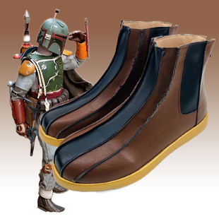 816 Star Wars bounty hunter Boba Fett cos shoes secondary element anime show performance shoes