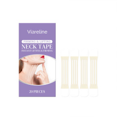 VIARELINE 颈部弹性贴 双下巴小脸V脸透明贴颈部贴胶带护理贴片