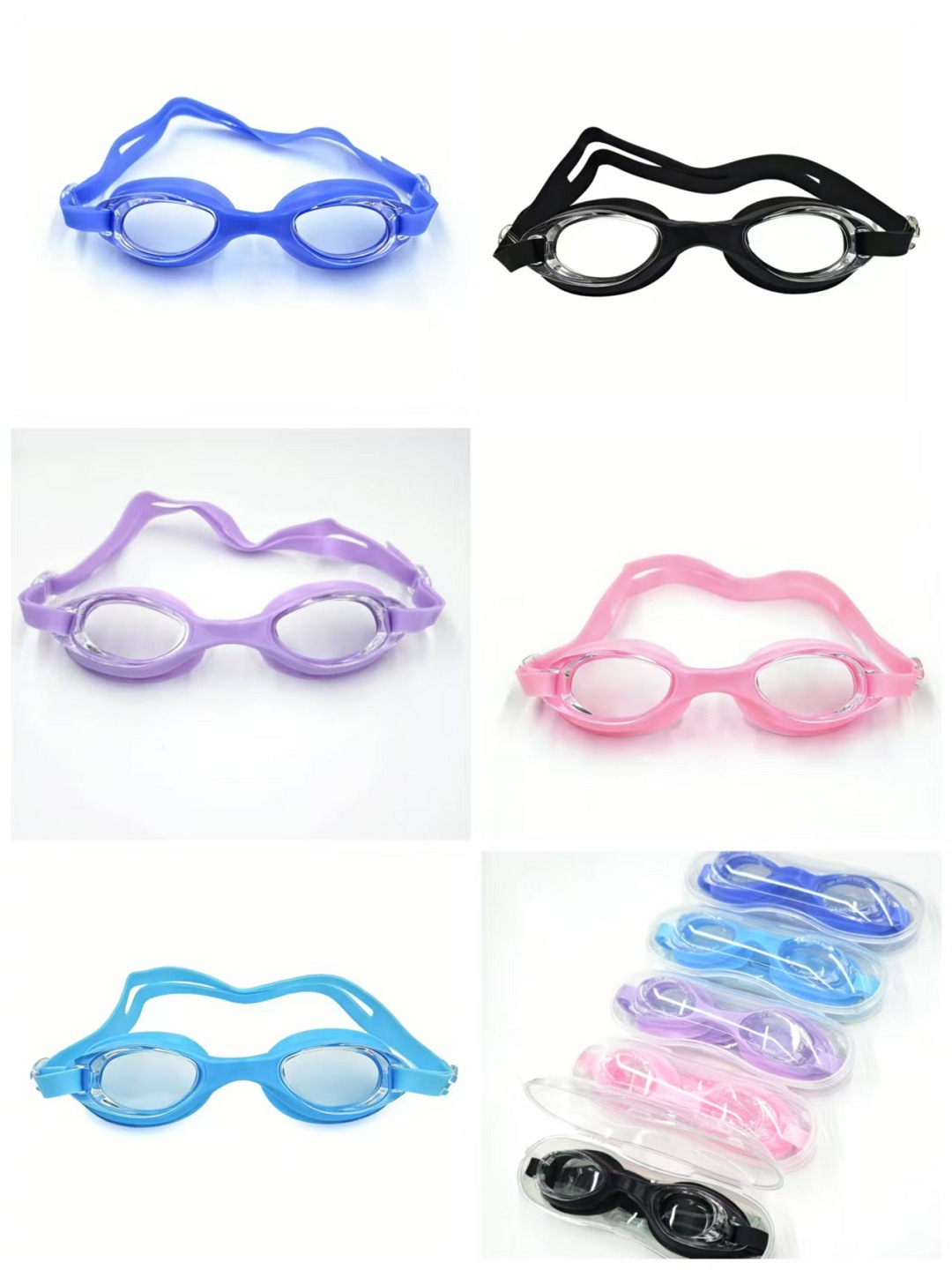 Gafas de Natación Antiniebla para Adultos de PC