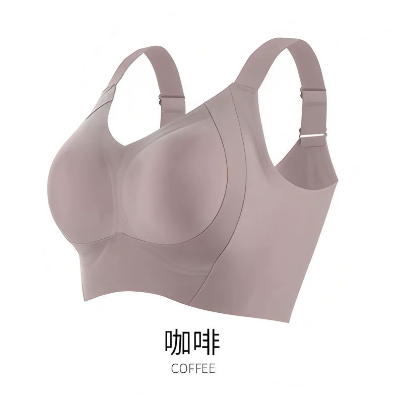 无 Women's plus size bra Бюстгальтер бесшовный