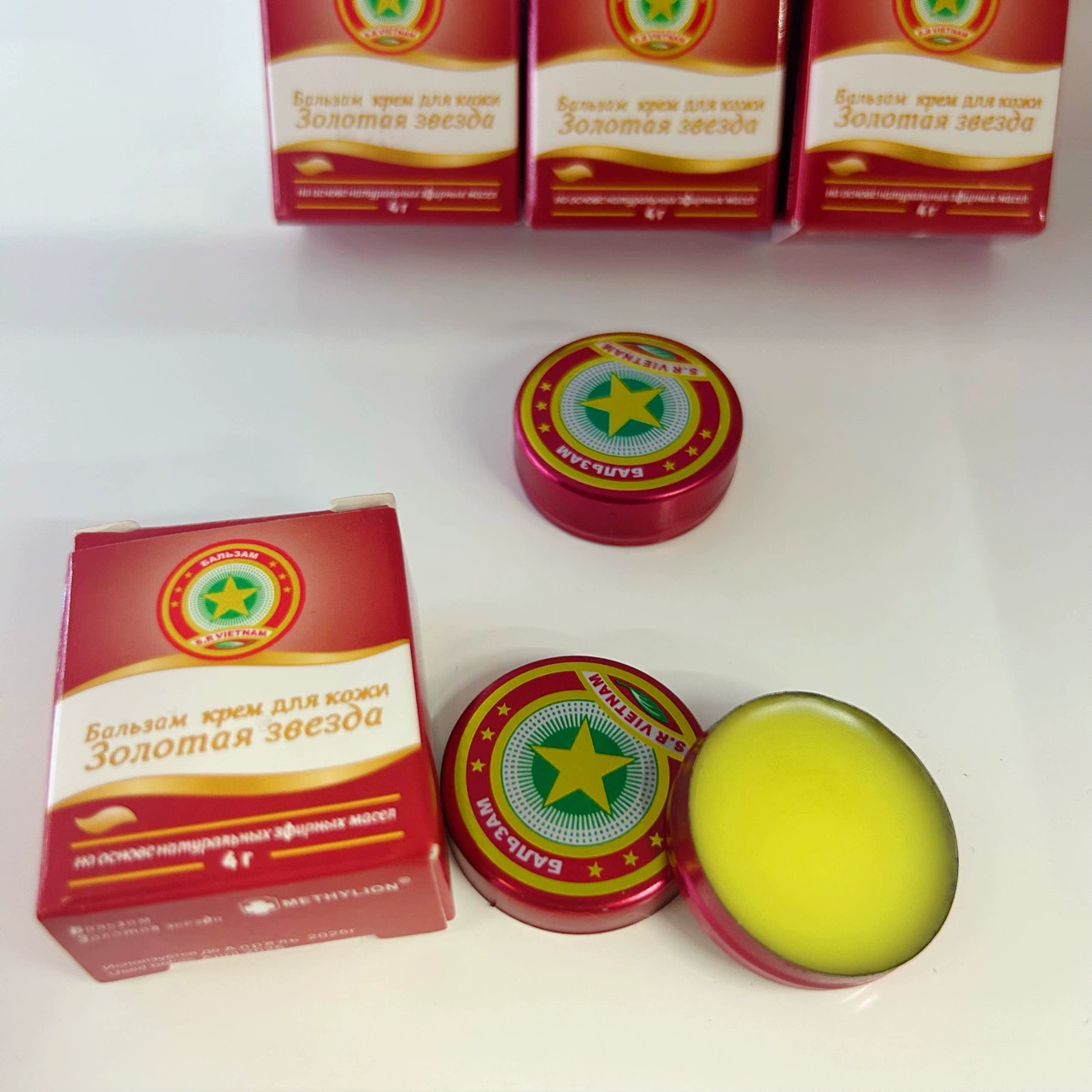 Пятиконечная Звезда внешней торговли экспорт горячий Прохладный Мятный крем 4 грамма